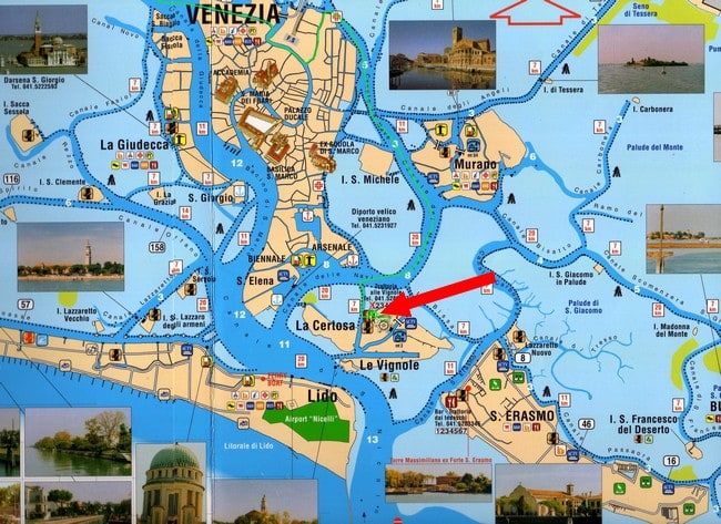 Le Long Des Iles De La Lagune De Venise Venisejetaime